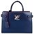 Twist Sac à épaule Louis Vuitton en cuir Epi Bleu Marine