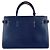 Twist Sac à épaule Louis Vuitton en cuir Epi Bleu Marine - vue 3