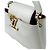 Sac à main Louis Vuitton Capucines MINI en cuir Blanc - vue 6