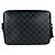 Borsa a tracolla Louis Vuitton Damier Graphite Marrone Nero - vista 3