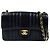 Borsa a tracolla in pelle Chanel Nero