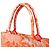 Borsa a mano Christian Dior Book Tote Medium in tela Bianco Arancione - vista 10