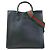 Borsa a mano/Borsa a tracolla Gucci Diana in pelle e bambù Nero