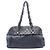Borsa Tote Chanel Lady Braid Large Blu navy