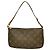 Louis Vuitton Monogram Pochette Accessoires Pouch Castaño