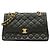 Borsa a tracolla Chanel Matelassé Nero