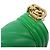 Le Boy Bolsa de Ombro Chanel Boy Chain em pele de cordeiro verde - vista 10