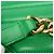Le Boy Bolsa de Ombro Chanel Boy Chain em pele de cordeiro verde - vista 7