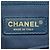 Borsa a spalla con catena Chanel Matelassé Blu navy - vista 5