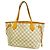 Saco Tote Louis Vuitton Damier Azur Neverfull PM Branco