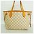 Saco Tote Louis Vuitton Damier Azur Neverfull PM Branco - vista 11