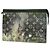 Louis Vuitton Monogram Galaxy Pochette Voyage MM Clutch Bag Nero