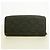 Cartera larga Zippy Monogram Shadow Louis Vuitton Negro - vista 8