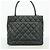 Bolso Tote Chanel de piel de becerro granulada negra Negro - vista 9