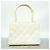 Saco Tote Chanel Wild Stitch em couro Branco - vista 11