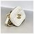 Timeless Chanel Matelassé Schultertasche mit Kette Weiß - Ansicht 2
