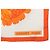Hermès Carré 90 Les Pivoines Foulard Peonies Arancione - vista 3