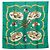 Hermès Foulard Hermes Carre 90 LE LAISSER COURRE Verde