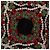 Foulard in seta Chanel Nero Multicolore Motivo Gioiello - vista 2