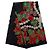 Foulard in seta Chanel Nero Multicolore Motivo Gioiello - vista 5