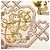 Silk In Hermès Foulard Hermes Carre 90 LVDOVICVS MAGNVS Rosa Multicolore - vista 5