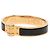 Hermès Bracciale Rigido Hermes Charnière PM Nero D'oro - vista 2