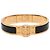 Hermès Bracciale Rigido Hermes Charnière PM Nero D'oro - vista 4
