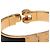 Hermès Bracciale Rigido Hermes Charnière PM Nero D'oro - vista 5