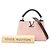 Borsa Louis Vuitton Capucines BB Rosa Bianco Bordò - vista 7