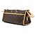 Bolso bandolera largo Popincourt Monogram Louis Vuitton Castaño - vista 2