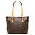 Borsa Cabas Piano Monogram Louis Vuitton Marrone