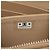 Cartera bi-fold Chanel Coco Mark Beige - vista 7