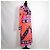 Leonard Paris Abito Chemisier Arancione Boho Anni 70 Multicolore - vista 5