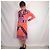 Leonard Paris Abito Chemisier Arancione Boho Anni 70 Multicolore - vista 7