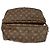 Louis Vuitton Saumur Monogram Canvas 35 Castaño - vista 6
