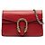 Bolsa de Ombro com Corrente Gucci Dionysus Vermelho