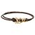 Bracciale Louis Vuitton LV Bloom M8416Z Marrone D'oro
