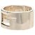 Gucci Silver Cutout G Band Ring Silvery - view 2
