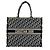 Christian Dior Book Oblique Canvas Medium Blu navy
