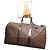 NOVA BOLSA DE VIAGEM DE MÃO LOUIS VUITTON KEEPALL 50 EM TOILE DAMIER EBENE Marrom - vista 11