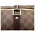 NOVA BOLSA DE VIAGEM DE MÃO LOUIS VUITTON KEEPALL 50 EM TOILE DAMIER EBENE Marrom - vista 7