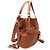 BORSA A MANO LANCEL PREMIER FLIRT MM A02174 PELLE GRANA CAMEL TRACOLLA BAG 750 - vista 2