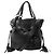BORSA A MANO LANCEL PREMIER FLIRT MM A02174 IN PELLE GRANA CON TRACOLLA Nero
