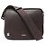 NOVA BOLSA DE TIRO LOEWE PEBBLE MESSENGER BANBA73X04 COURO GRAINÊ Marrom