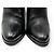 Autre Marque NEUF BOTTES A TALONS SAINT LAURENT DIANE 743797 36 CUIR NOIR + BOITE BOOTS - vue 4