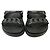 Hermès NUOVE SCARPE HERMES SANDALI EXTRA H222302ZV02 37 MULES CHAINE D'ANCRE Nero - vista 4