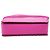 Borsa a tracolla Valentino Garavani Rockstud23 East West in pelle rosa - vista 5