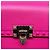 Borsa a tracolla Valentino Garavani Rockstud23 East West in pelle rosa - vista 8