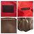 Borsa Louis Vuitton Damier Verona PM Marrone - vista 3