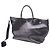 Autre Marque Saint Laurent Rive Gauche Maxi Tote Bag aus schwarzem Leder - Ansicht 2